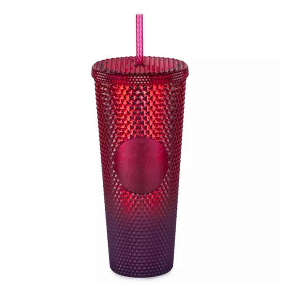 Walt Disney World Geometric Starbucks Tumbler with Straw - Picture 2 of 3